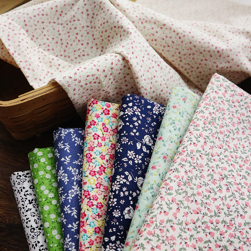 Baby Clothing Organic - Pure Cotton Printed Fabric Idyllic Little