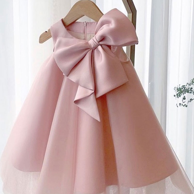 Baby Clothing On Sale - Summer Big Bow Baby Girl Dress