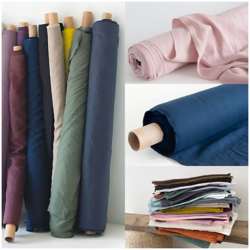 Baby Clothing Organic - 280cmx100cm Pure Linen Fabric for Sewing