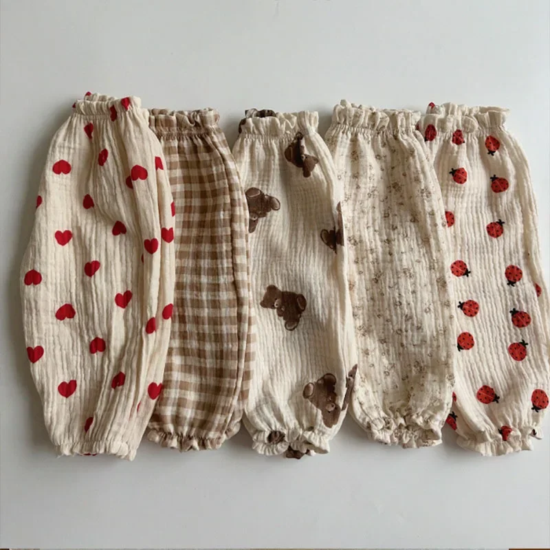 Baby Clothing Organic - Soft Muslin Clothes Pants Pantalons Capris