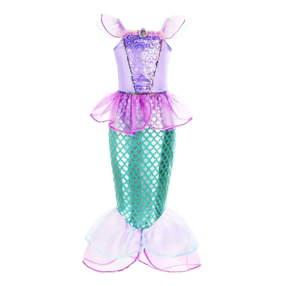 Mermaid Dress Girls Kids Cospl - Baby Clothing Size review and price