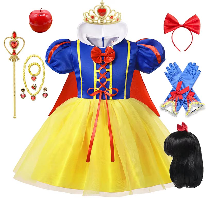 Snow White Princess Dress Kids - Baby Q Clothing review and price