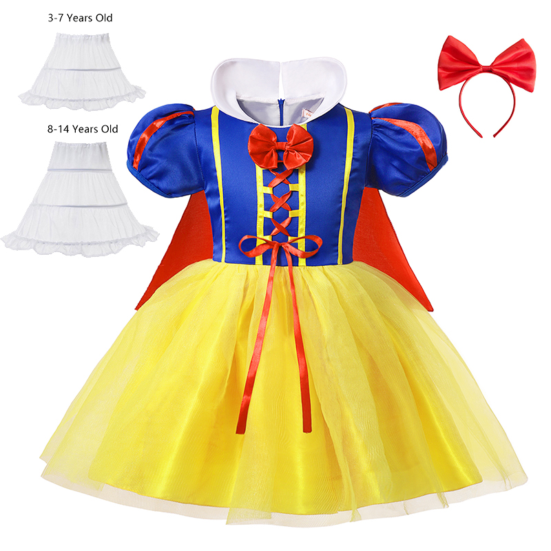 Snow White Princess Dress Kids - Baby Q Clothing review and price