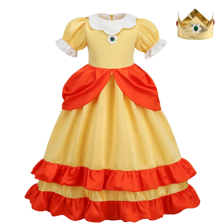 Peach Princess Dress Girl 2-10 - Baby Q Clothing review and price