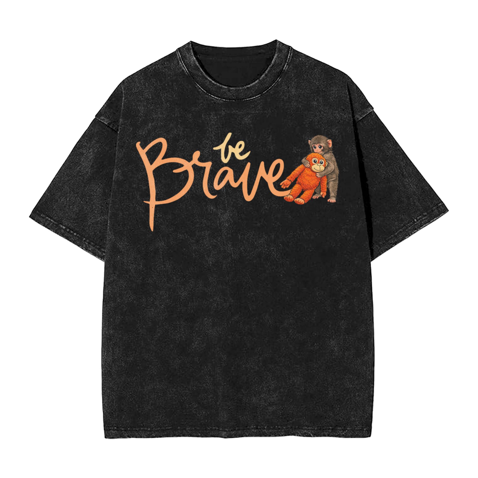 Mens T Shirt Punch Baby Monkey - Baby Zoo Clothing review and price