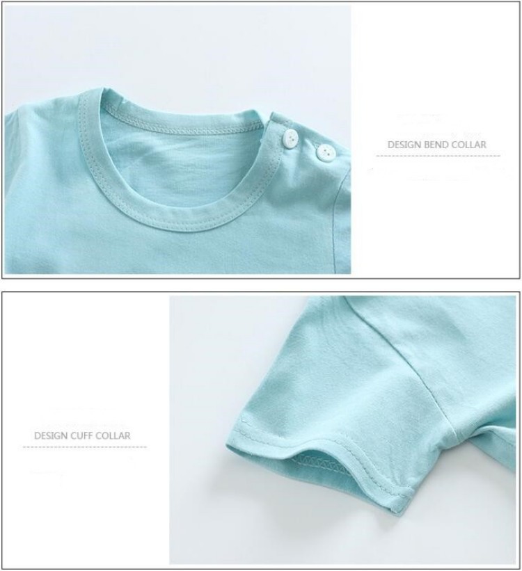 Cotton Tees+Shorts 2-piece Tra - Baby Clothing On Sale review and price