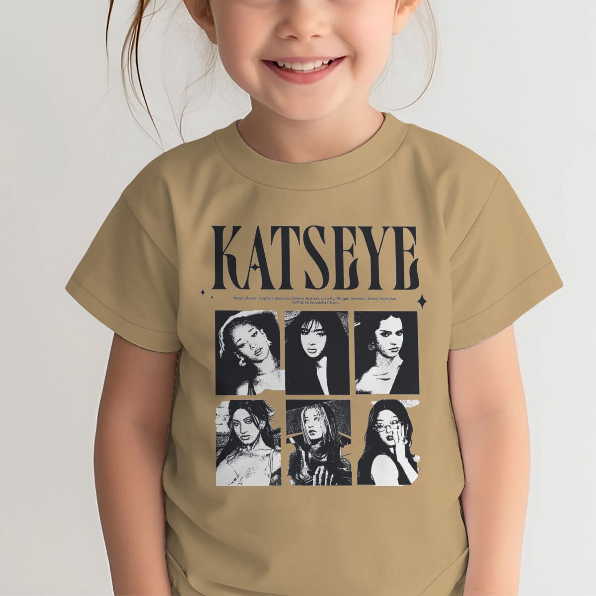 KATSEYE Print Summer Tops Girl - Baby Clothing On Sale review and price