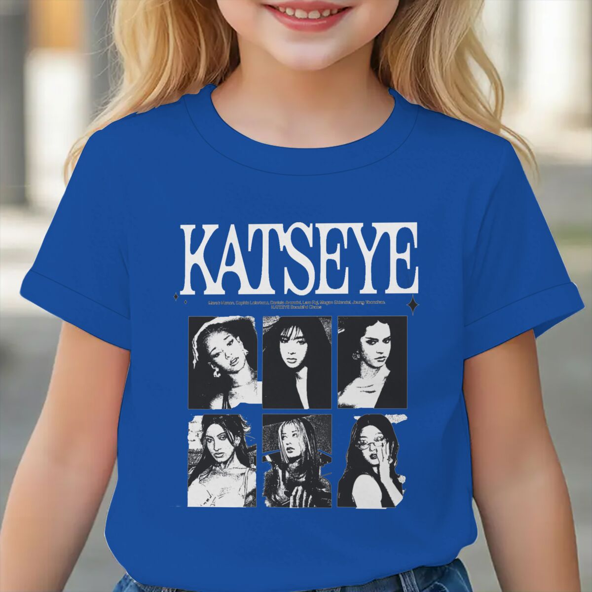 KATSEYE Print Summer Tops Girl - Baby Clothing On Sale review and price