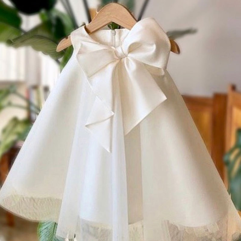 Summer Big Bow Baby Girl Dress - Baby Clothing On Sale review and price