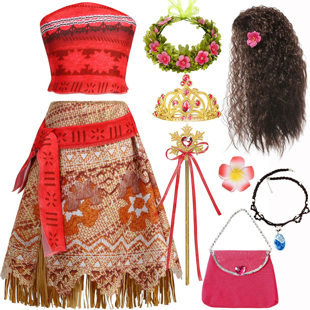 Moana Classic Style Dresses fo - Baby Q Clothing review and price