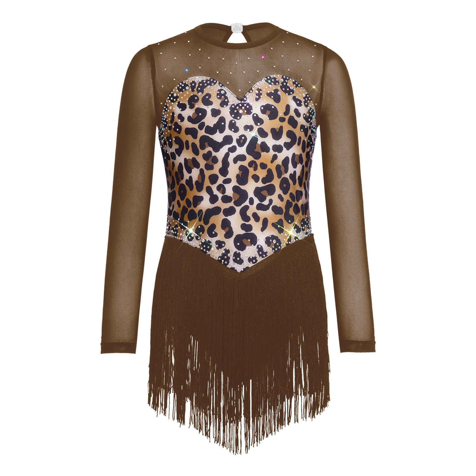 Girls Leopard Sheer Mesh Rhine - Baby Clothing Size review and price