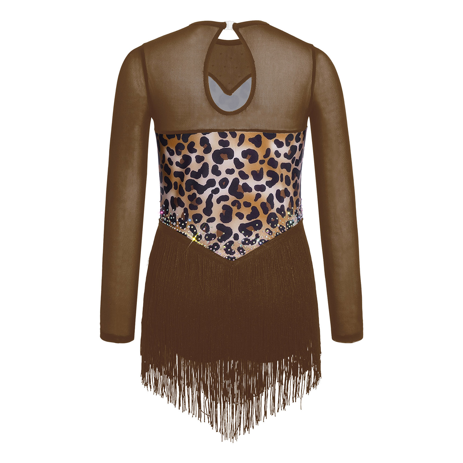 Girls Leopard Sheer Mesh Rhine - Baby Clothing Size review and price