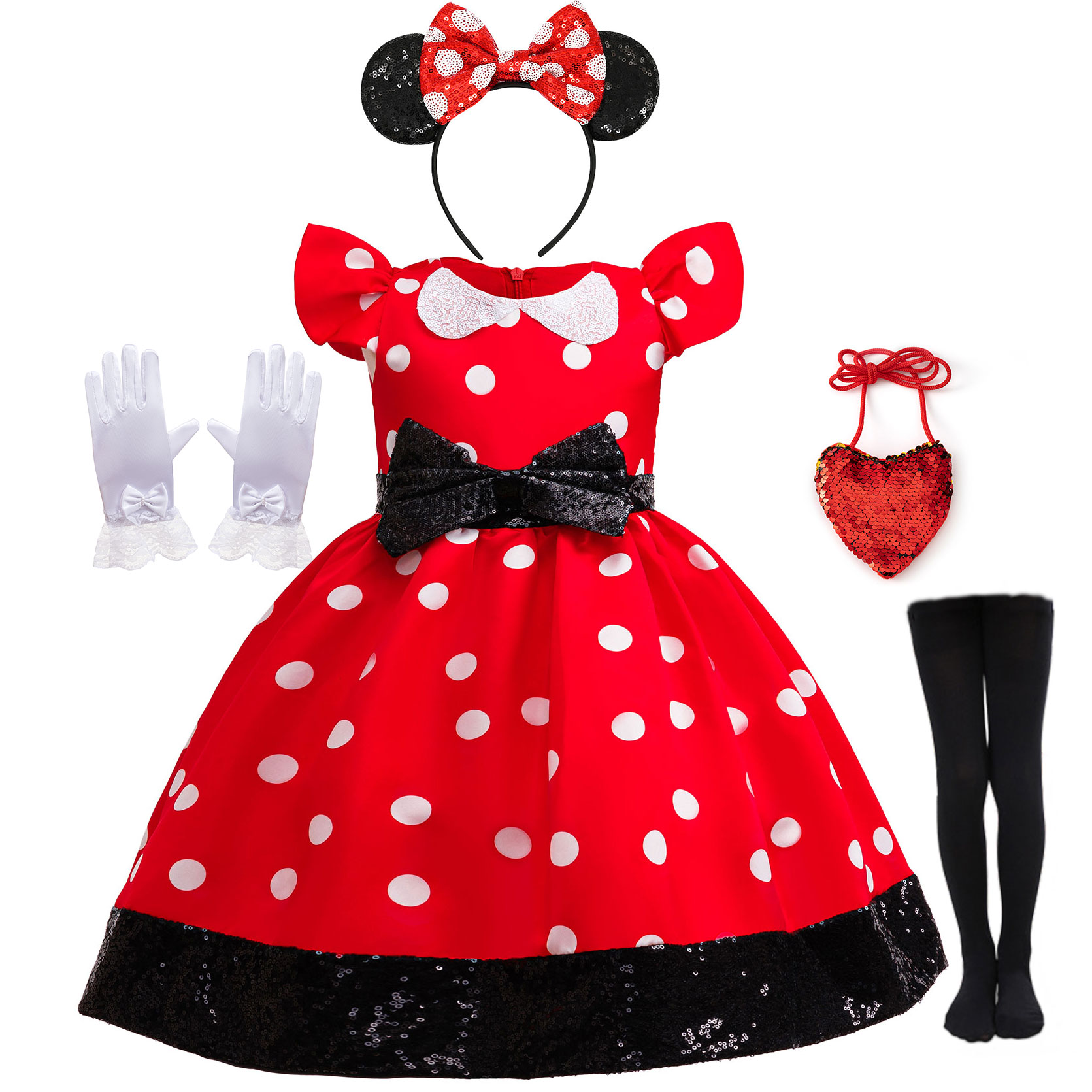Cute Little Girls Red White Po - Baby Clothing Size review and price