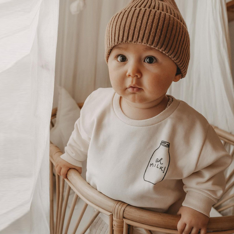 Baby Fashion Sweatshirts O-nec - Baby Clothing Organic review and price