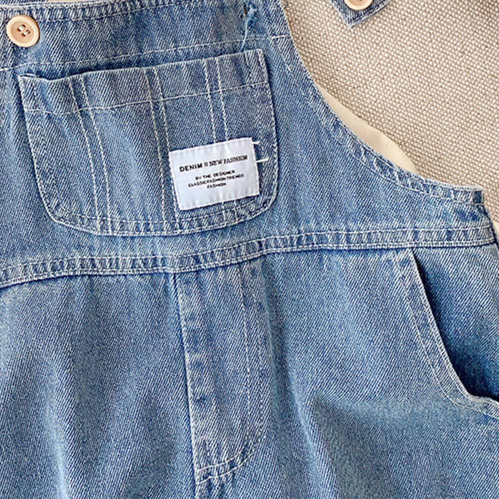 Girls Jumpsuit Blue Denim Soli - Baby Clothing Boutique review and price