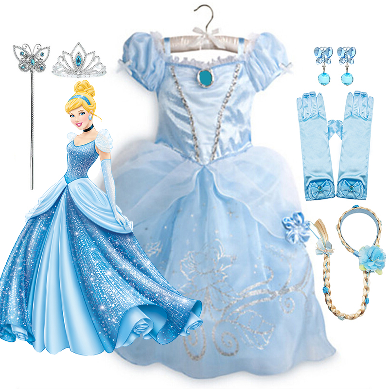 Girls Cosplay Disney Cinderell - Baby Clothing Size review and price